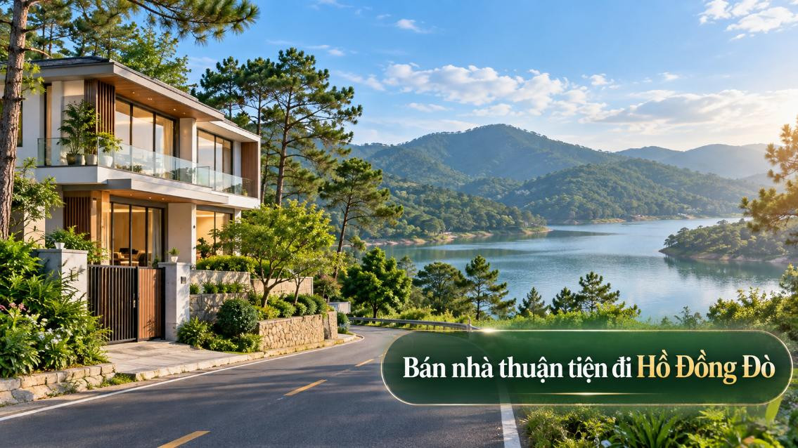 Bán nhà Kim Anh thuận tiện đi Hồ Đồng Đò, phù hợp nhà vườn