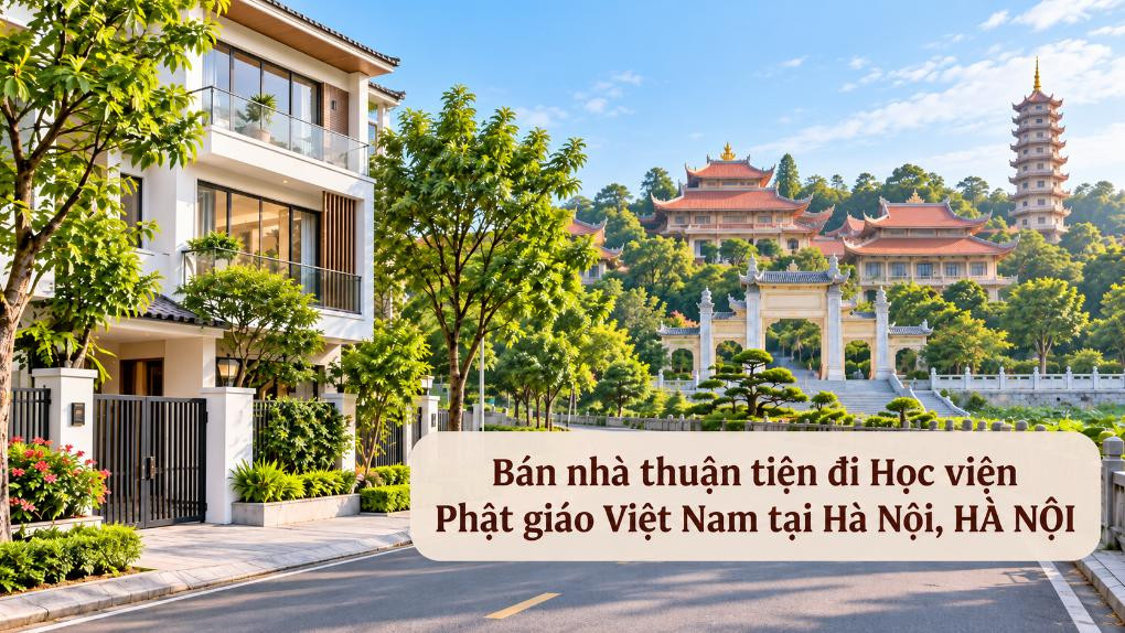 Bán nhà Kim Anh thuận tiện đi Học viện Phật giáo Việt Nam