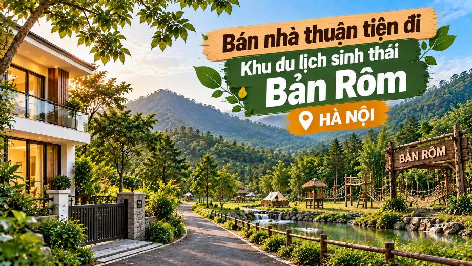 Bán nhà Kim Anh thuận tiện đi Khu sinh thái Bản Rõm