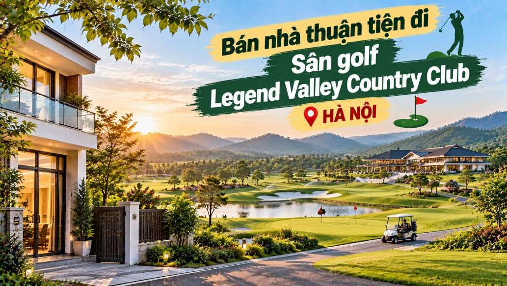 Bán nhà Kim Anh thuận tiện đi sân golf Legend Valley
