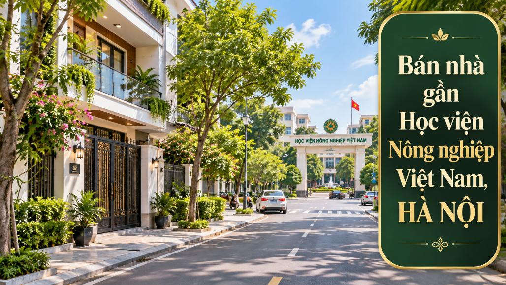 Bán nhà Long Biên thuận tiện đi Học viện Nông nghiệp Việt Nam