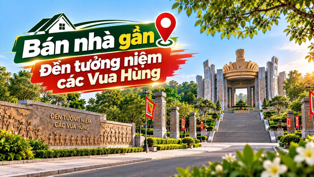 Bán nhà Long Phước thuận tiện đi Đền tưởng niệm các Vua Hùng