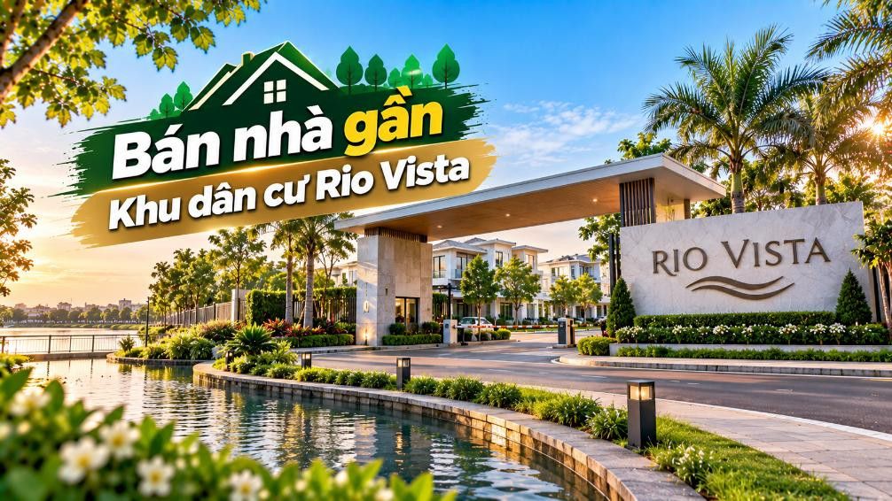 Bán nhà Long Phước thuận tiện đi Khu dân cư Rio Vista