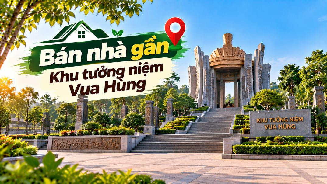 Bán nhà Long Phước thuận tiện đi Khu tưởng niệm Vua Hùng