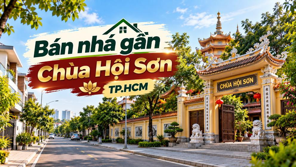 Bán nhà Long Trường thuận tiện đi Chùa Hội Sơn