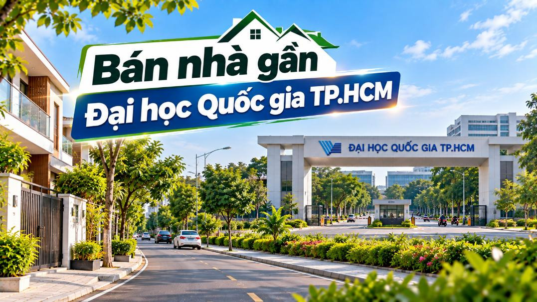 Bán nhà Long Trường thuận tiện đi Đại học Quốc gia TP.HCM