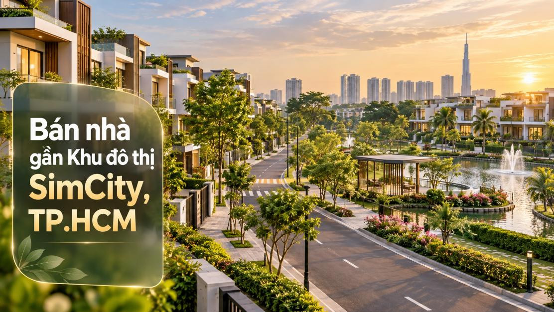 Bán nhà Long Trường thuận tiện đi Khu đô thị SimCity