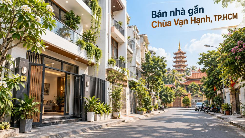 Bán nhà Phú Nhuận thuận tiện đi Chùa Vạn Hạnh