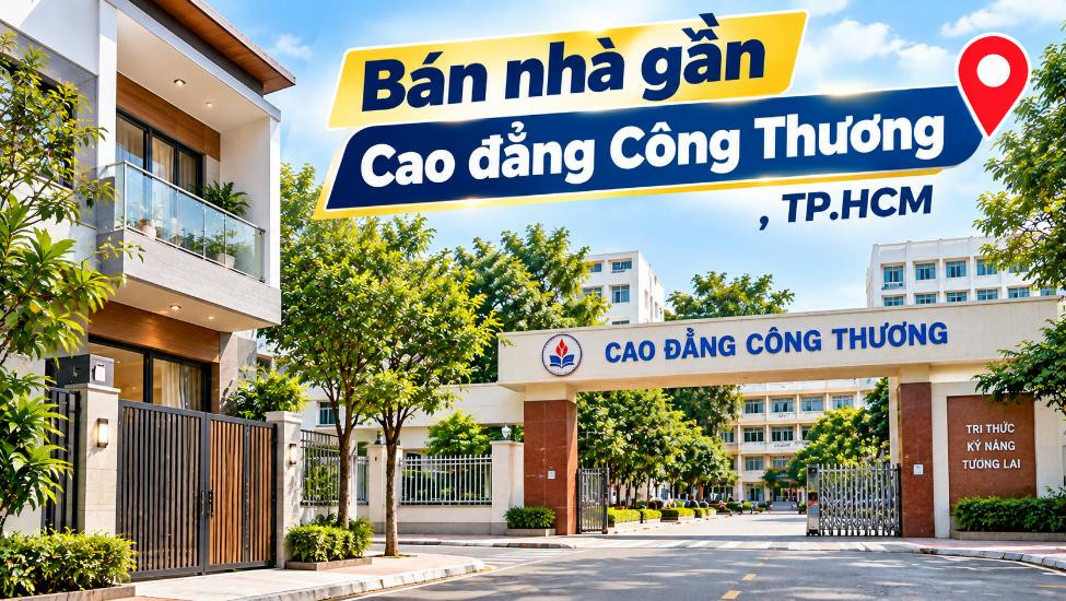 Bán nhà Phước Long thuận tiện đi Cao đẳng Công Thương TP.HCM