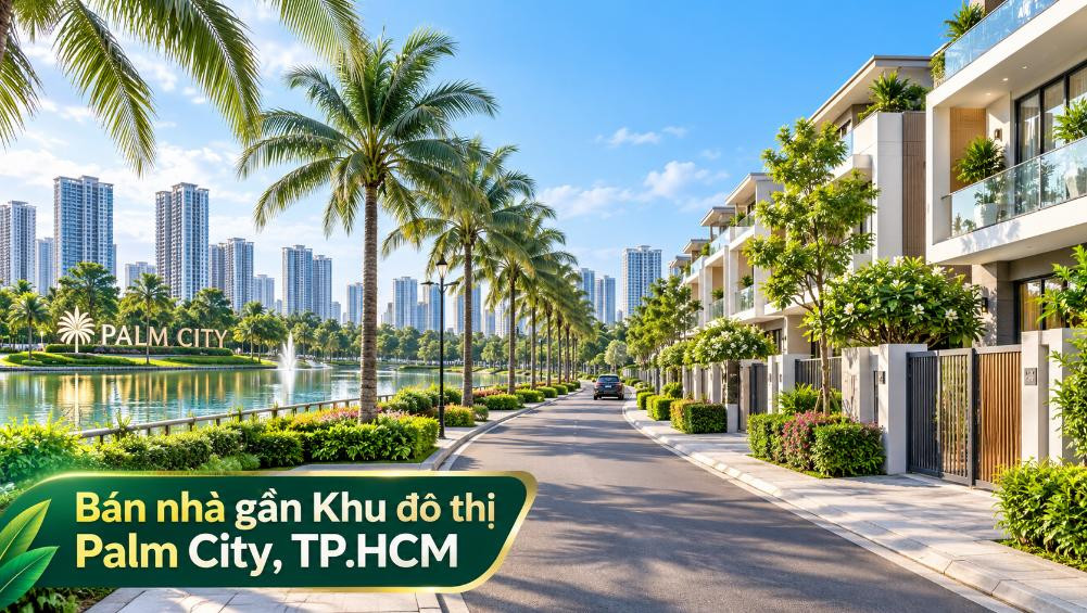 Bán nhà Phước Long thuận tiện đi Khu đô thị Palm City