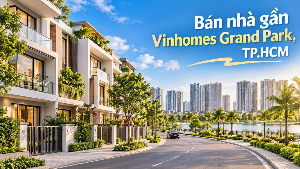 Bán nhà Phước Long thuận tiện đi Vinhomes Grand Park