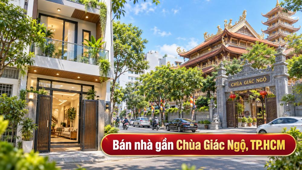 Bán nhà Tân Hòa thuận tiện đi Chùa Giác Ngộ, dễ kết nối