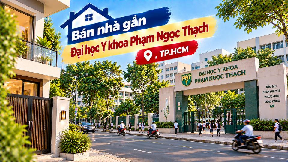 Bán nhà Tân Hòa thuận tiện đi Đại học Y khoa Phạm Ngọc Thạch