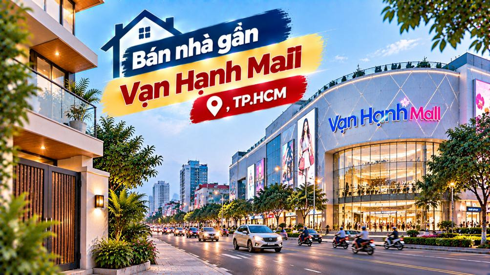 Bán nhà Tân Hòa thuận tiện đi Vạn Hạnh Mall, tiện mua sắm