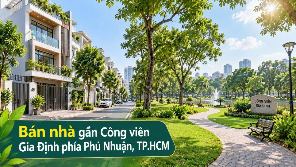 Bán nhà Tân Sơn Hòa thuận tiện đi Công viên Gia Định
