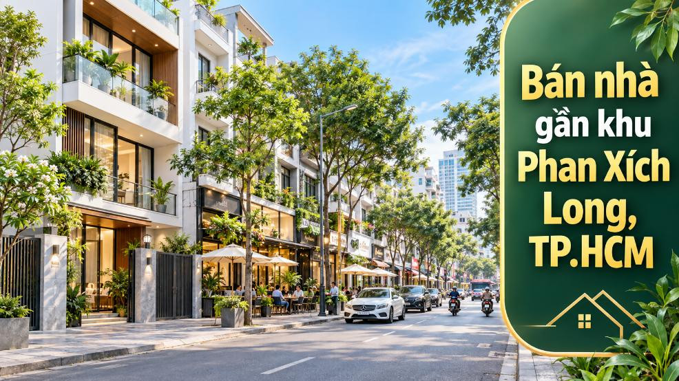 Bán nhà Tân Sơn Hòa thuận tiện đi khu Phan Xích Long