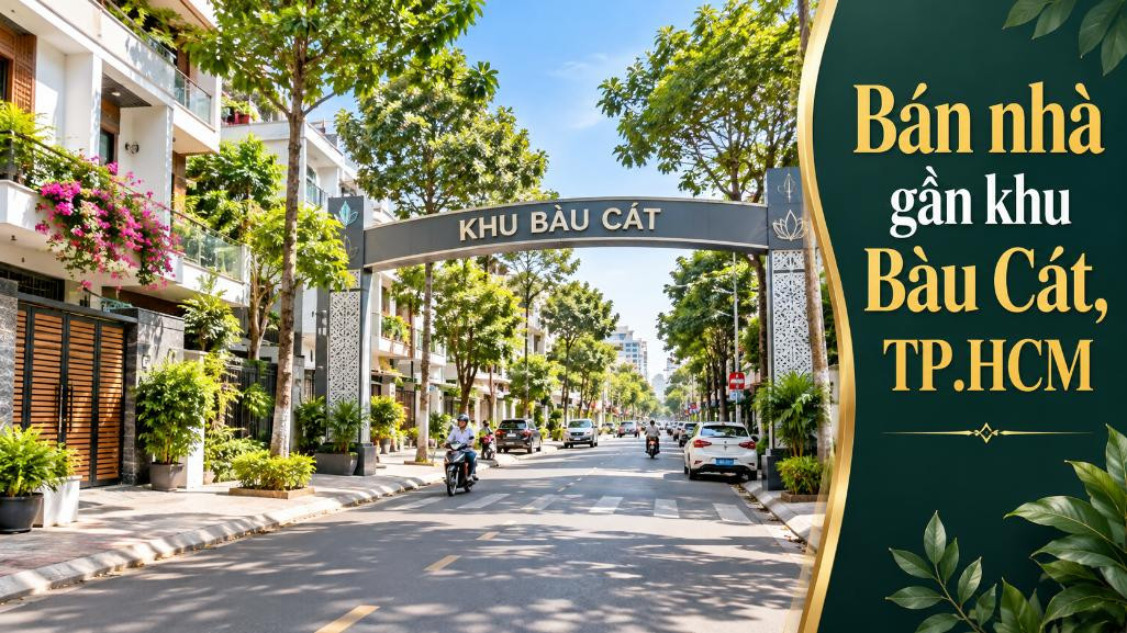Bán nhà Tân Sơn Nhì thuận tiện đi khu Bàu Cát