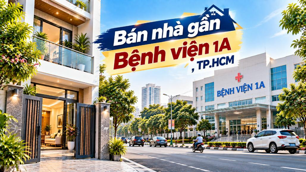 Bán nhà Tân Sơn thuận tiện đi Bệnh viện 1A