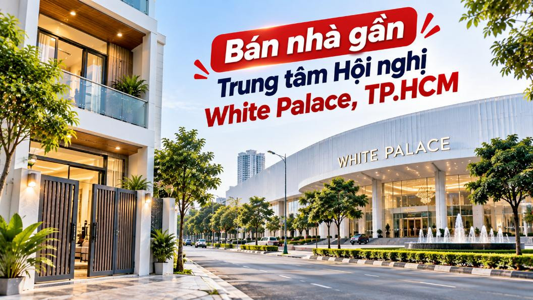 Bán nhà Tân Sơn thuận tiện đi White Palace, dễ kết nối