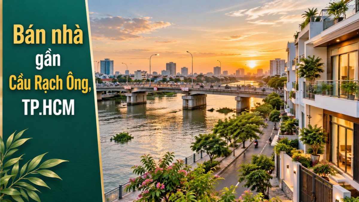 Bán nhà Tân Thuận thuận tiện đi Cầu Rạch Ông