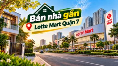 Bán nhà Tân Thuận thuận tiện đi Lotte Mart Quận 7