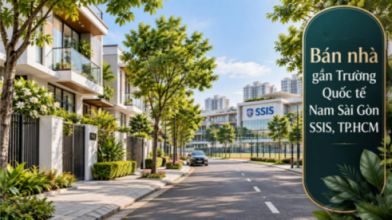 Bán nhà Tân Thuận thuận tiện đi Trường Quốc tế SSIS