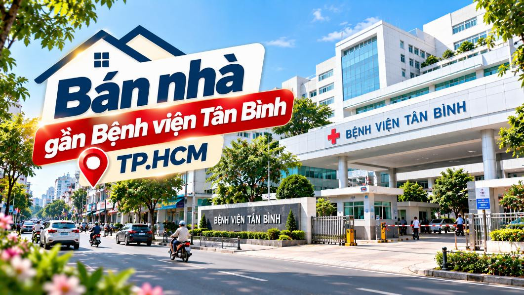 Bán nhà Tây Thạnh thuận tiện đi Bệnh viện Tân Bình
