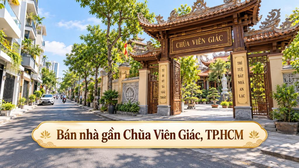 Bán nhà Tây Thạnh thuận tiện đi Chùa Viên Giác