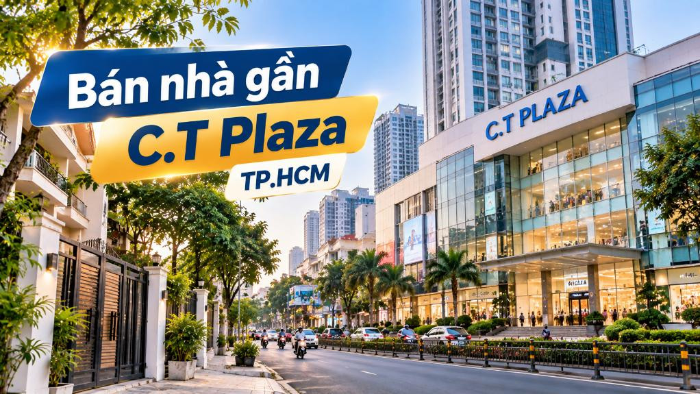 Bán nhà Tây Thạnh thuận tiện đi C.T Plaza, kết nối sân bay