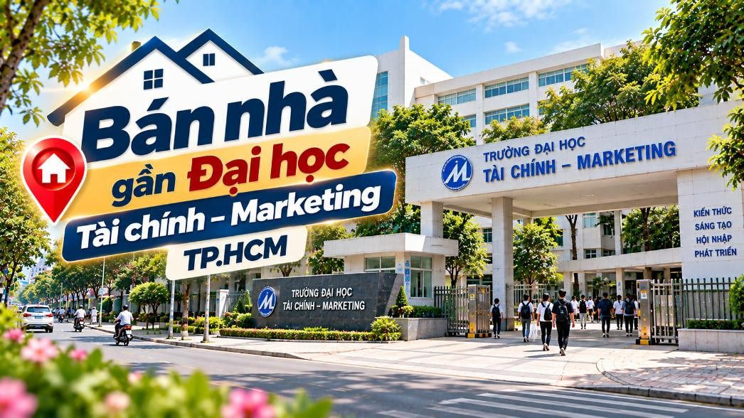 Bán nhà Tây Thạnh thuận tiện đi Đại học Tài chính – Marketing