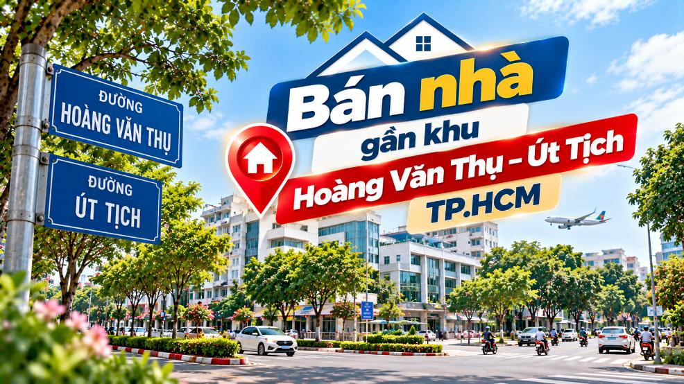 Bán nhà Tây Thạnh thuận tiện đi khu Hoàng Văn Thụ – Út Tịch