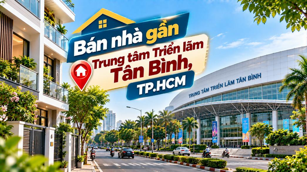 Bán nhà thuận tiện đi Trung tâm Triển lãm Tân Bình